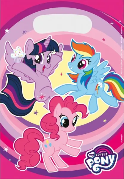 My Little Pony Pungi Cadou - Pachet de 8 poza produsului