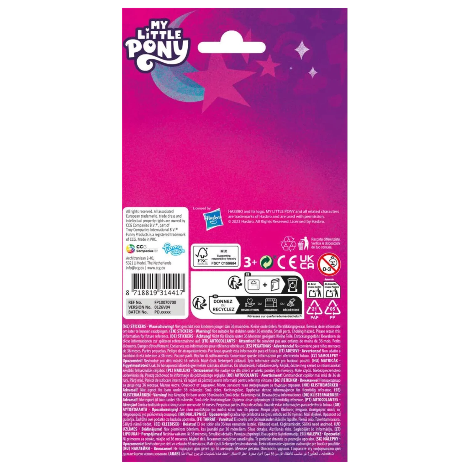 My Little Pony Babies Autocolant poza produsului