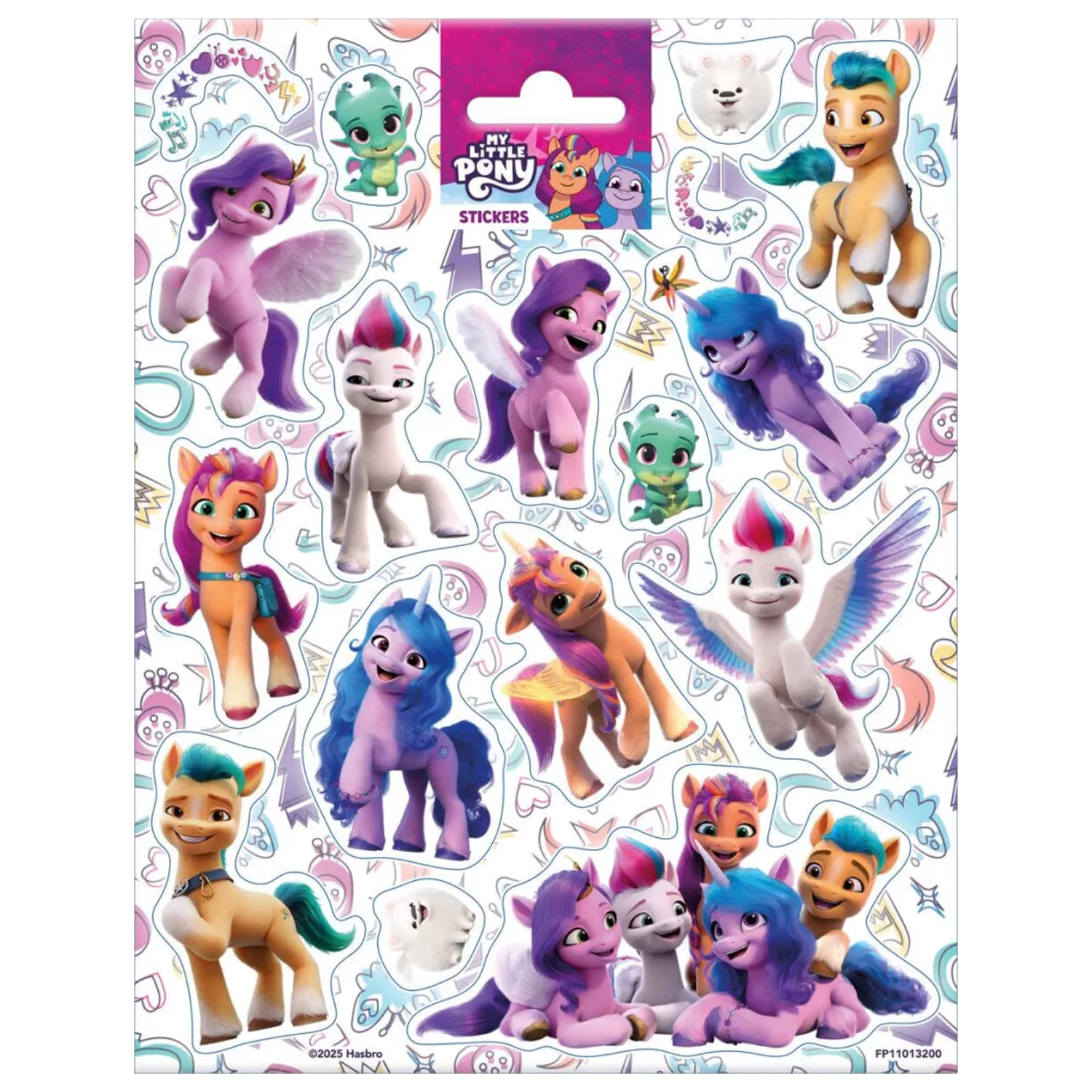 My Little Pony Colorful Crew Autocolant poza produsului