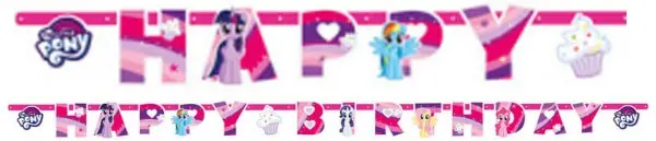 My Little Pony Happy Birthday Sign 237 cm poza produsului