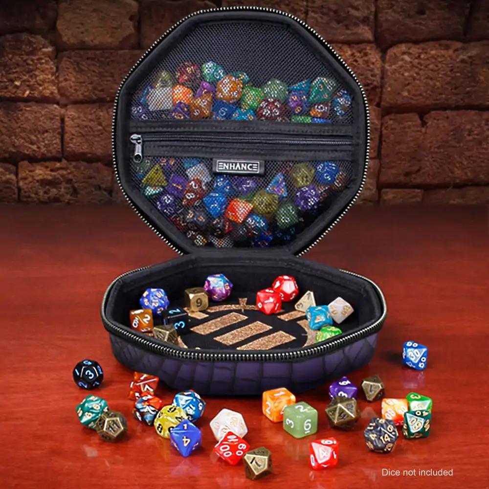 Enhance Tabletop Collector's Edition Cutie pentru zaruri mov poza produsului