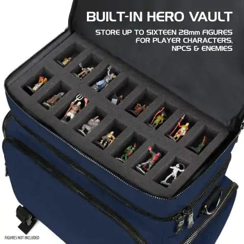 Enhance Tabletop Series Collectors Edition Geantă de călătorie pentru aventurier Albastră poza produsului