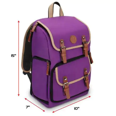 Rucsac pentru Carduri de Joc de Colecție Enhance TCG Series Ediție Designer Mov Mărime Medie poza produsului