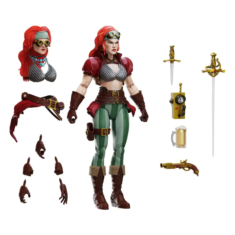 Figurină de acțiune Epic H.A.C.K.S. 1/12 Red Sonja Steampunk poza produsului