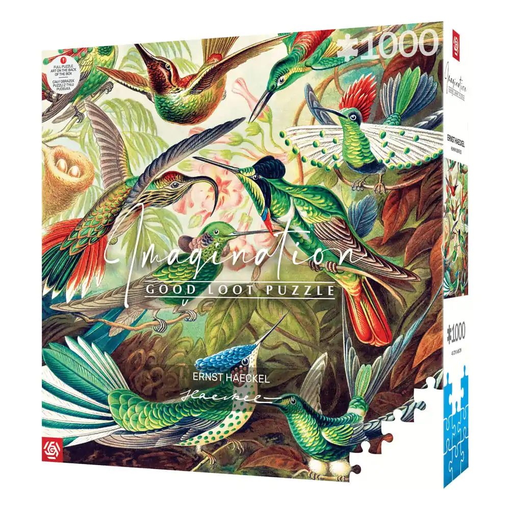 Ernst Haeckel Imagination Puzzle Colibri/Kolibry (1000 piese) poza produsului