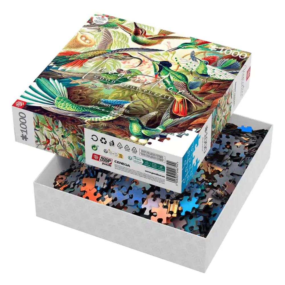 Ernst Haeckel Imagination Puzzle Colibri/Kolibry (1000 piese) poza produsului