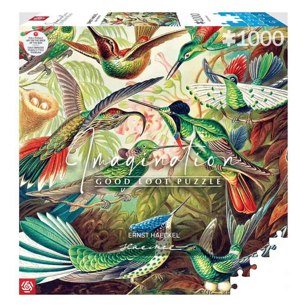 Ernst Haeckel Imagination Puzzle Colibri/Kolibry (1000 piese) poza produsului