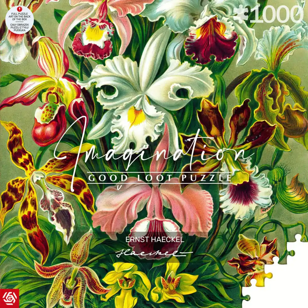 Puzzle Ernst Haeckel Orchid (1000 de piese) poza produsului