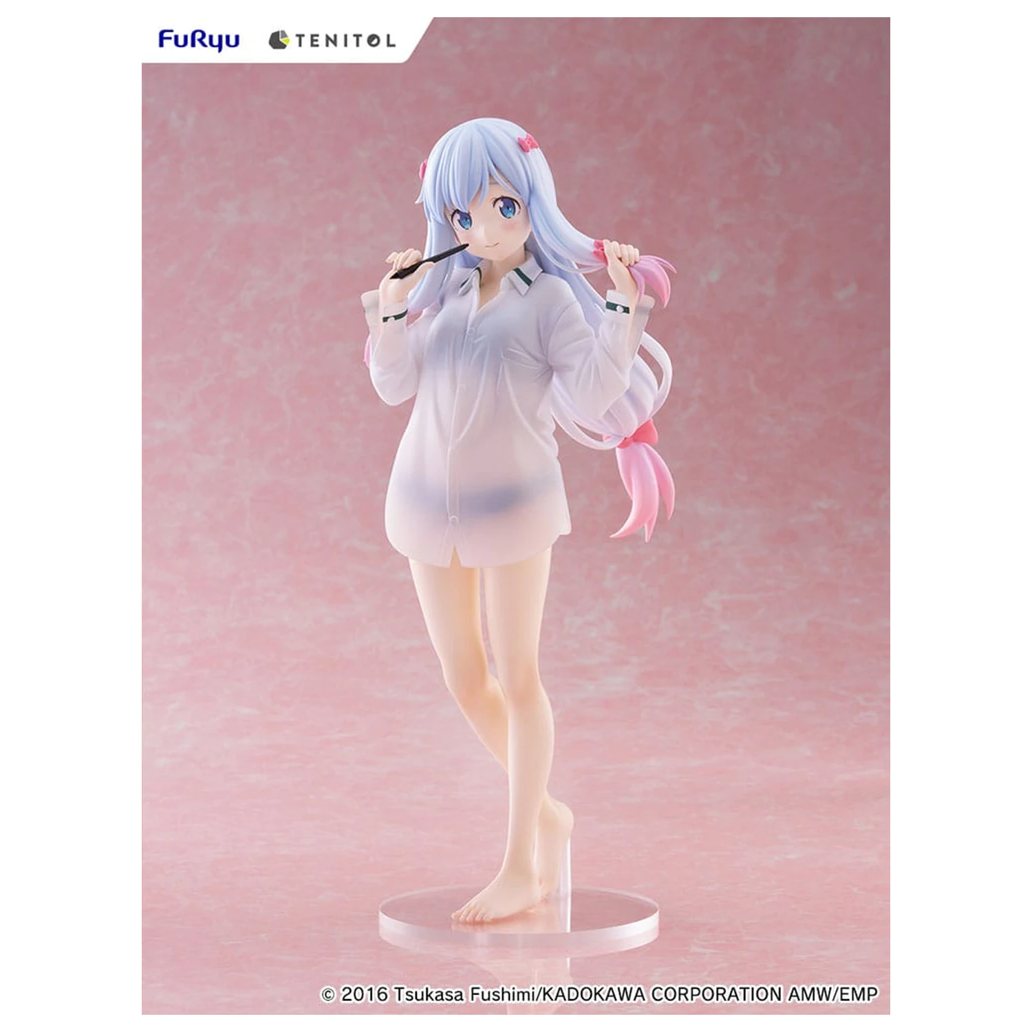 Eromanga Sensei Tenitol Tall Statuie din PVC Sagiri Izumi Shirts Ver. 30 cm poza produsului