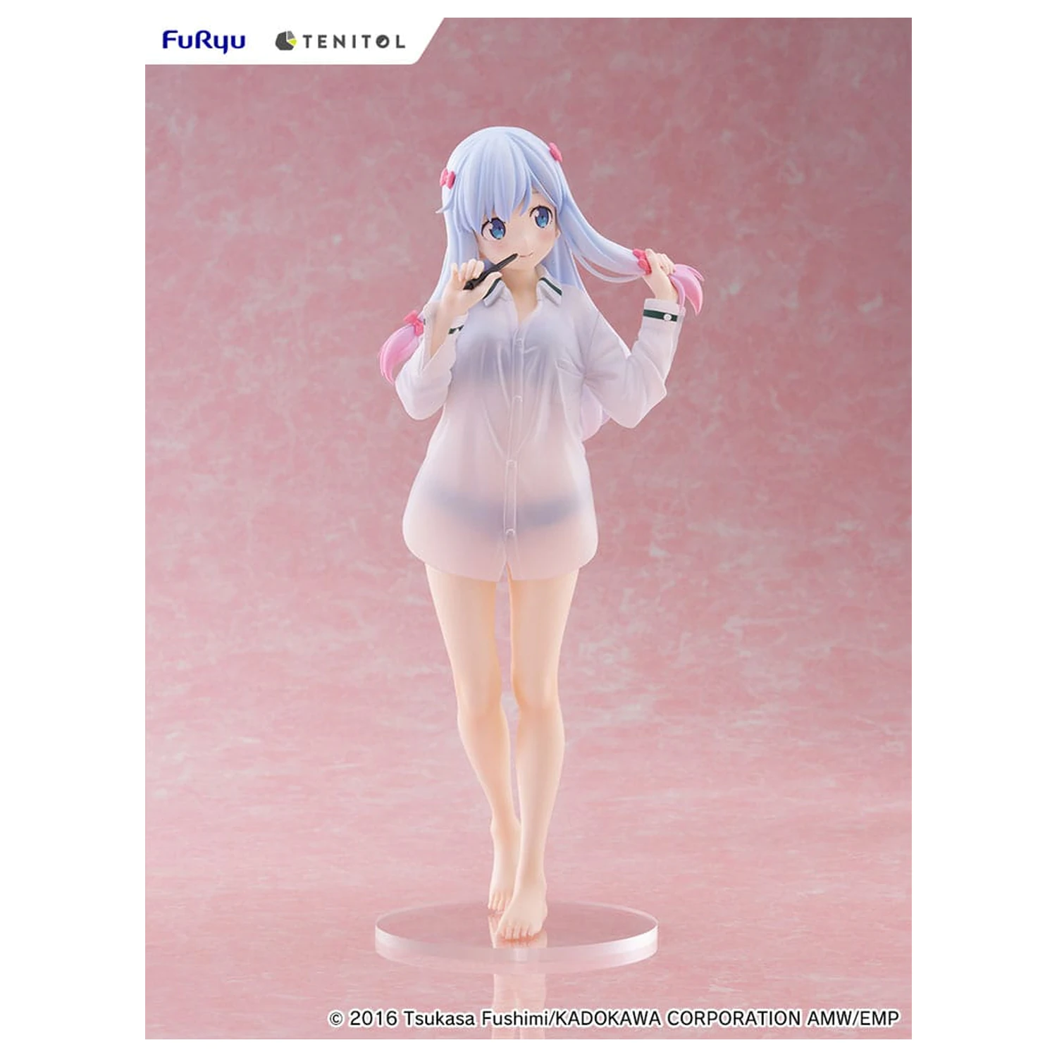 Eromanga Sensei Tenitol Tall Statuie din PVC Sagiri Izumi Shirts Ver. 30 cm poza produsului