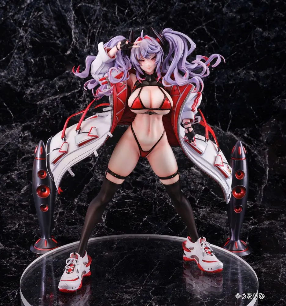 Statuie PVC Erotic Gears 1/6 Girl Rouge Illustration by Ulrich 30 cm poza produsului