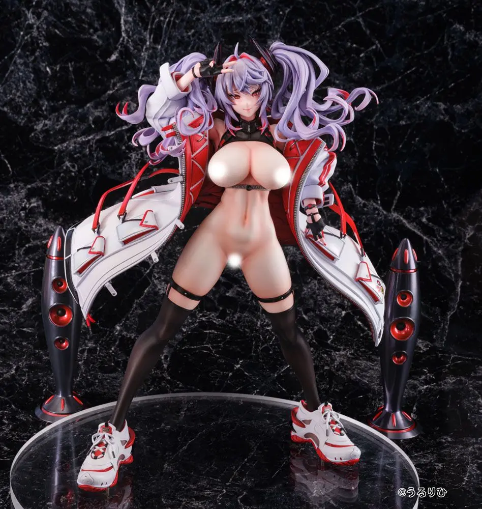 Statuie PVC Erotic Gears 1/6 Girl Rouge Illustration by Ulrich 30 cm poza produsului