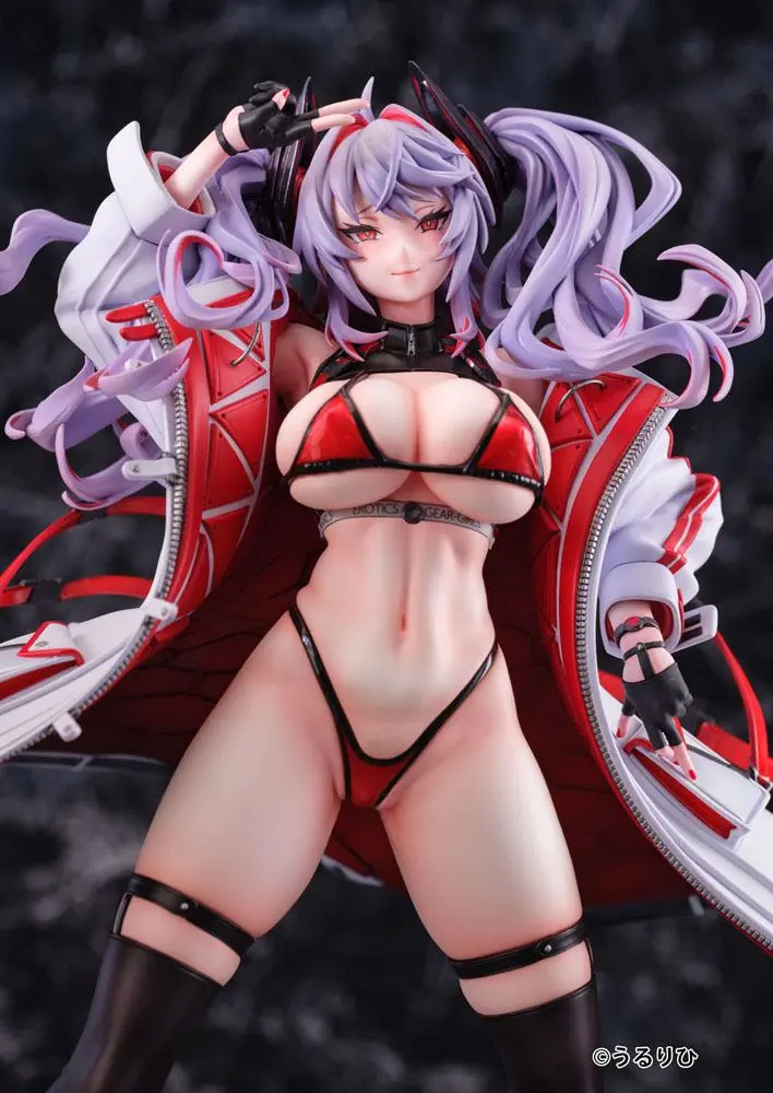 Statuie PVC Erotic Gears 1/6 Girl Rouge Illustration by Ulrich 30 cm poza produsului