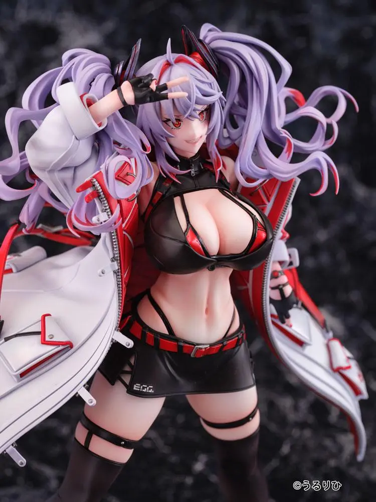 Statuie PVC Erotic Gears 1/6 Girl Rouge Illustration by Ulrich 30 cm poza produsului