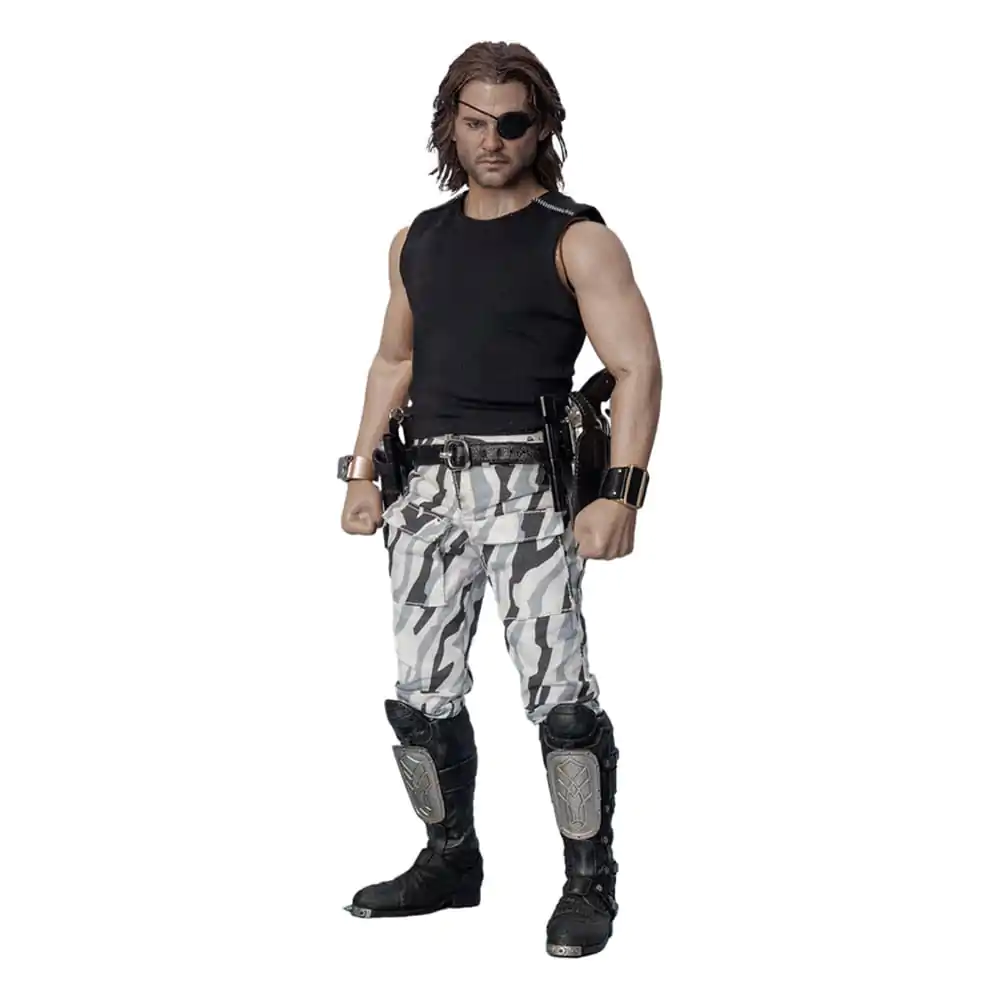 Figurină de acțiune Seria Crown Escape from New York 1/6 Snake Plissken (Versiune păr real) 30 cm poza produsului