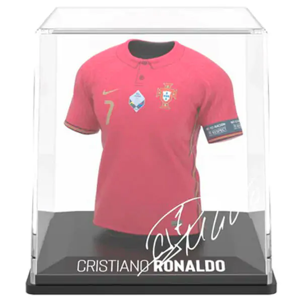 Figurina mini tricou Euro 2020 Ronaldo poza produsului
