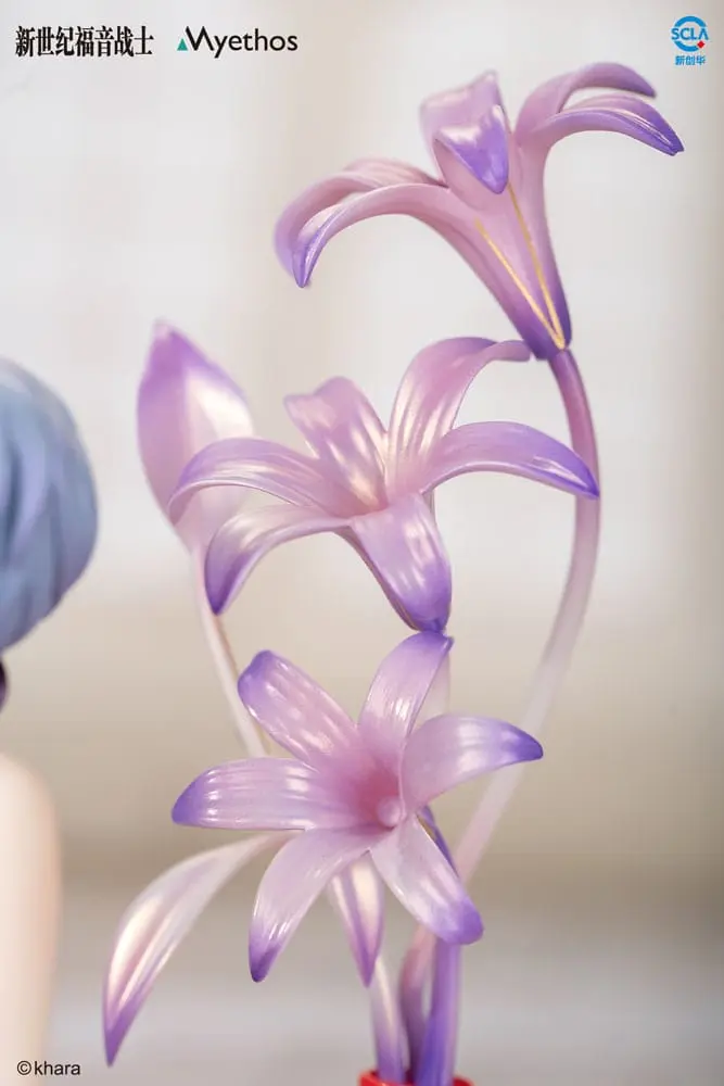 Statuie PVC 1/7 Rei Ayanami: Whisper of Flower Ver. 15 cm poza produsului