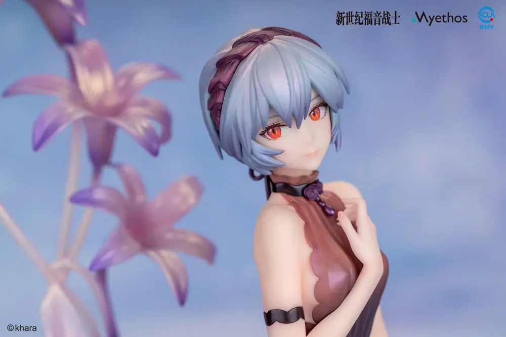 Statuie PVC 1/7 Rei Ayanami: Whisper of Flower Ver. 15 cm poza produsului