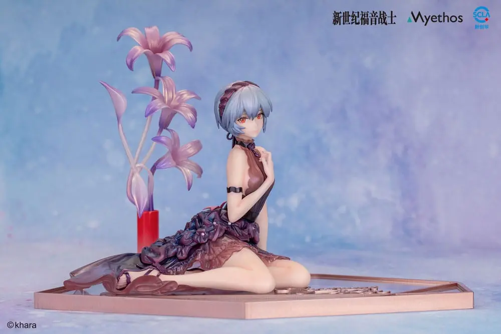 Statuie PVC 1/7 Rei Ayanami: Whisper of Flower Ver. 15 cm poza produsului