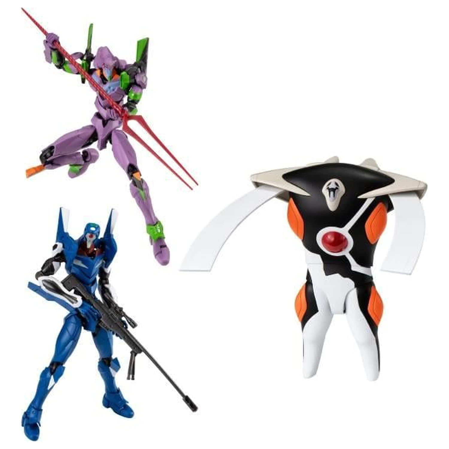 Evangelion 14th Angel Zeruel set 3 figurine 13cm poza produsului