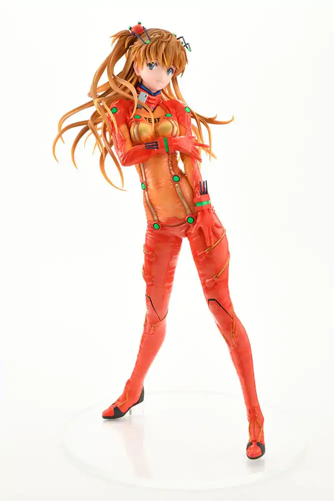 Statuie PVC Evangelion 2.0 You Can (Not) Advance 1/4 Asuka Shikinami Langley Test Plugsuit Smile Ver. 40 cm poza produsului