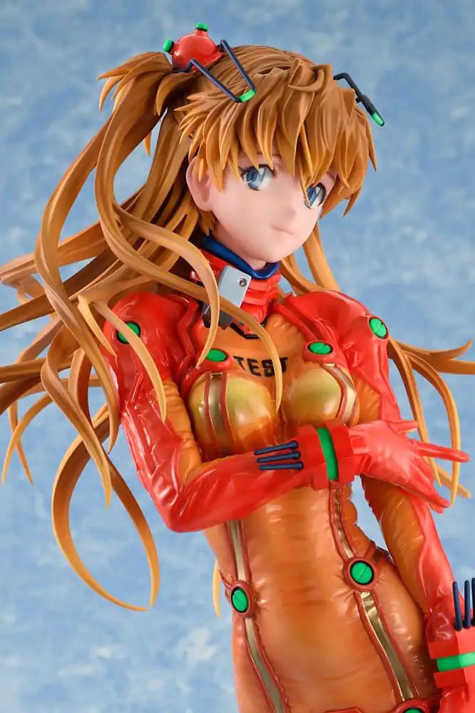 Statuie PVC Evangelion 2.0 You Can (Not) Advance 1/4 Asuka Shikinami Langley Test Plugsuit Smile Ver. 40 cm poza produsului