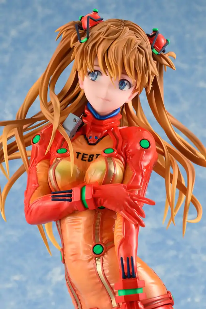 Statuie PVC Evangelion 2.0 You Can (Not) Advance 1/4 Asuka Shikinami Langley Test Plugsuit Smile Ver. 40 cm poza produsului