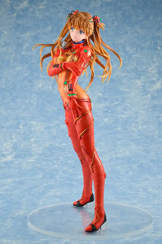 Statuie PVC Evangelion 2.0 You Can (Not) Advance 1/4 Asuka Shikinami Langley Test Plugsuit Smile Ver. 40 cm poza produsului