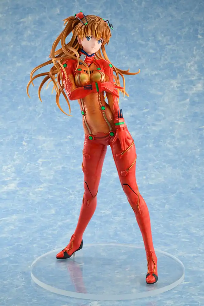 Statuie PVC Evangelion 2.0 You Can (Not) Advance 1/4 Asuka Shikinami Langley Test Plugsuit Smile Ver. 40 cm poza produsului