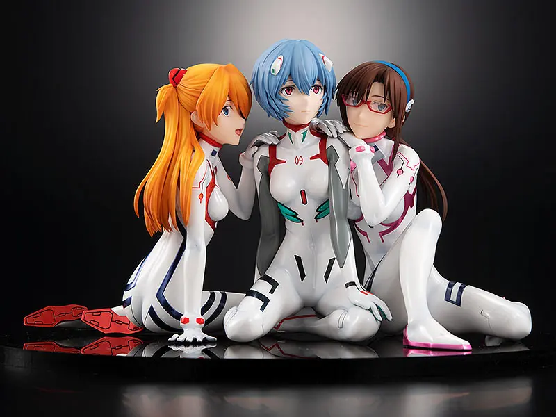 Evangelion: 3.0+1.0 Thrice Upon a Time Statuie PVC 1/8 Asuka/Rei/Mari: Newtype Cover Ver. poza produsului