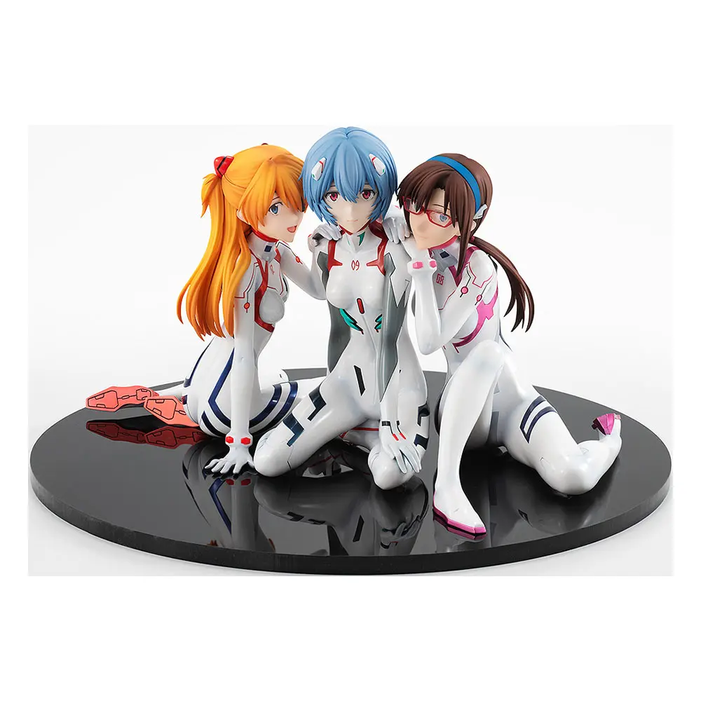 Evangelion: 3.0+1.0 Thrice Upon a Time Statuie PVC 1/8 Asuka/Rei/Mari: Newtype Cover Ver. poza produsului