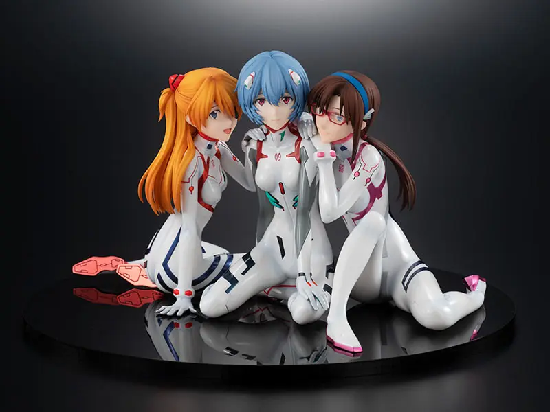 Evangelion: 3.0+1.0 Thrice Upon a Time Statuie PVC 1/8 Asuka/Rei/Mari: Newtype Cover Ver. poza produsului