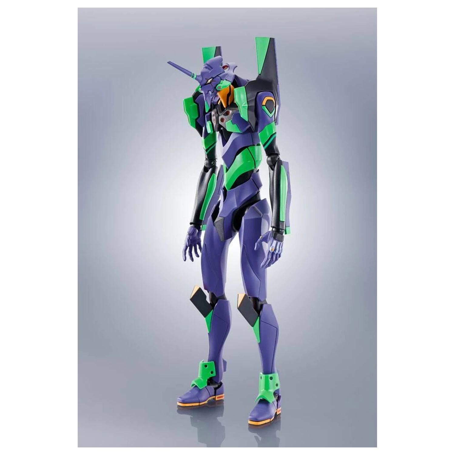 Evangelion: 3.0+1.0 Thrice Upon a Time Evangelion Test Type-01 + Spear of Cassius Renewal Color Edition Reissue figurina Robot Spirits 17cm poza produsului