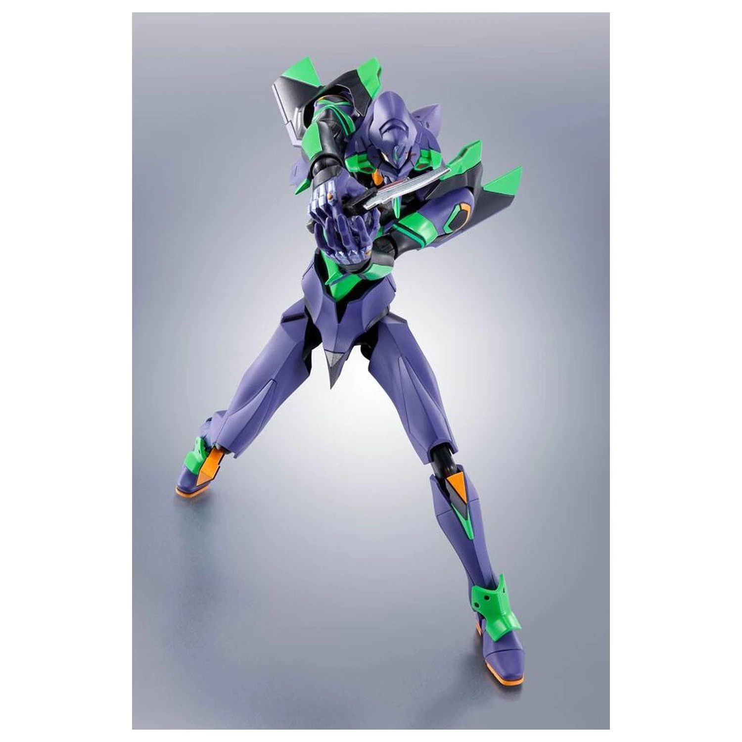 Evangelion: 3.0+1.0 Thrice Upon a Time Evangelion Test Type-01 + Spear of Cassius Renewal Color Edition Reissue figurina Robot Spirits 17cm poza produsului