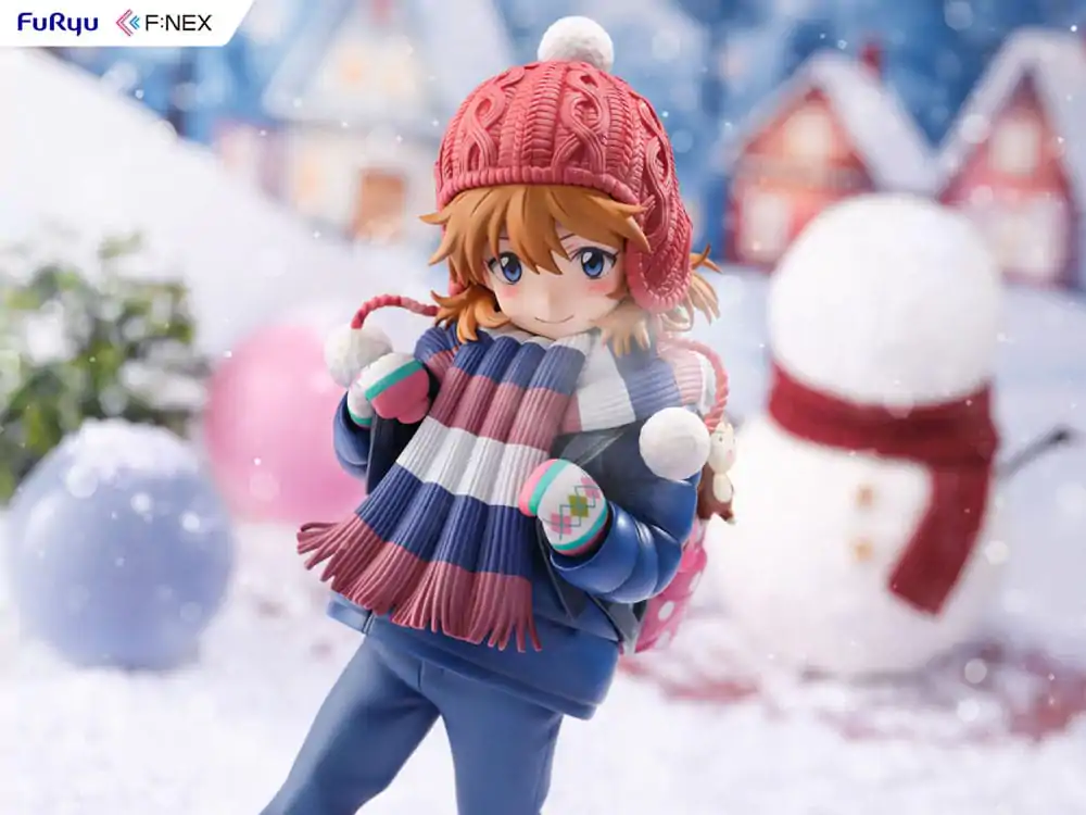 Evangelion: 3.0 + 1.0 Thrice Upon a Time FNEX Statuie 1/6 Asuka Shikinami Langley Winter Ver. 20 cm poza produsului