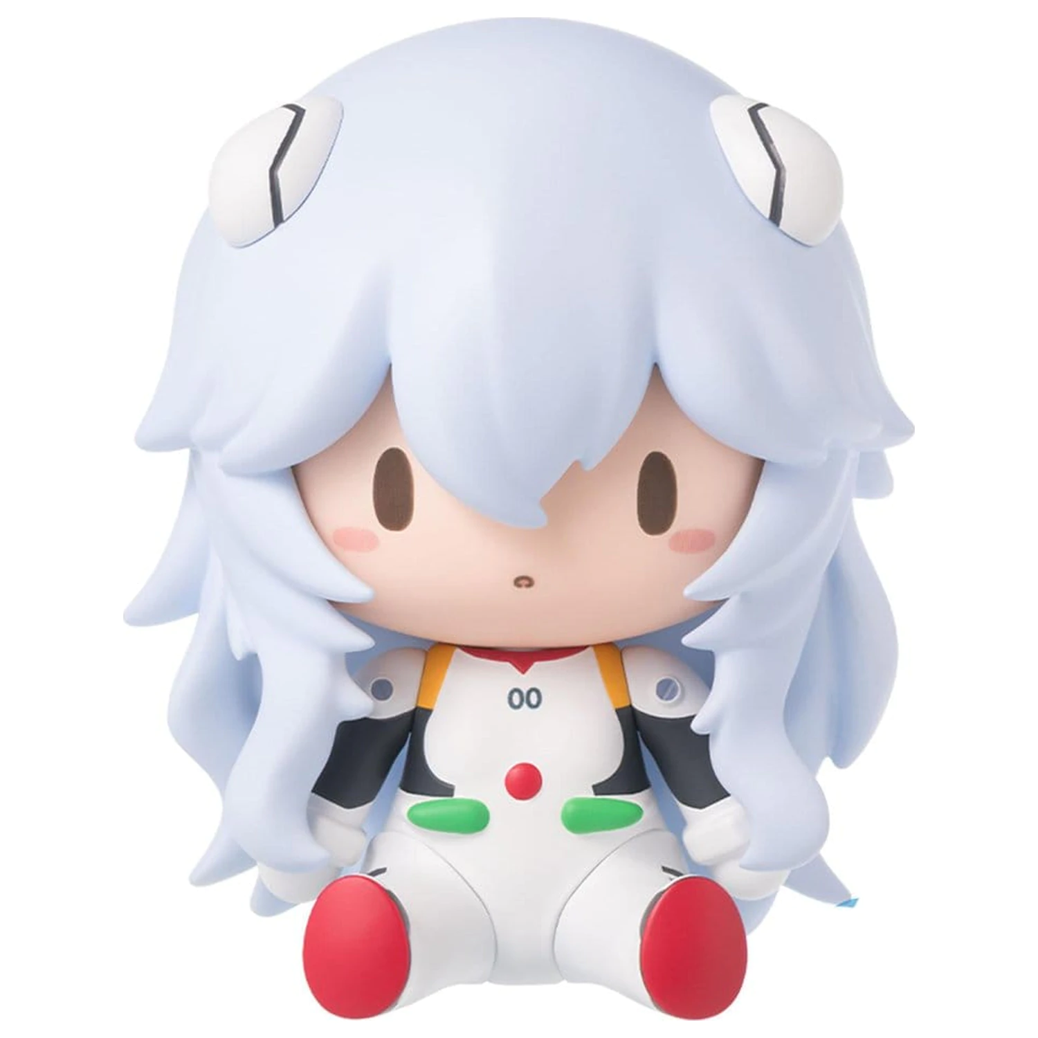 Evangelion: 3.0+1.0 Thrice Upon a Time Fuwa Petit Chibi Figura Rei: Par Lung 8 cm poza produsului