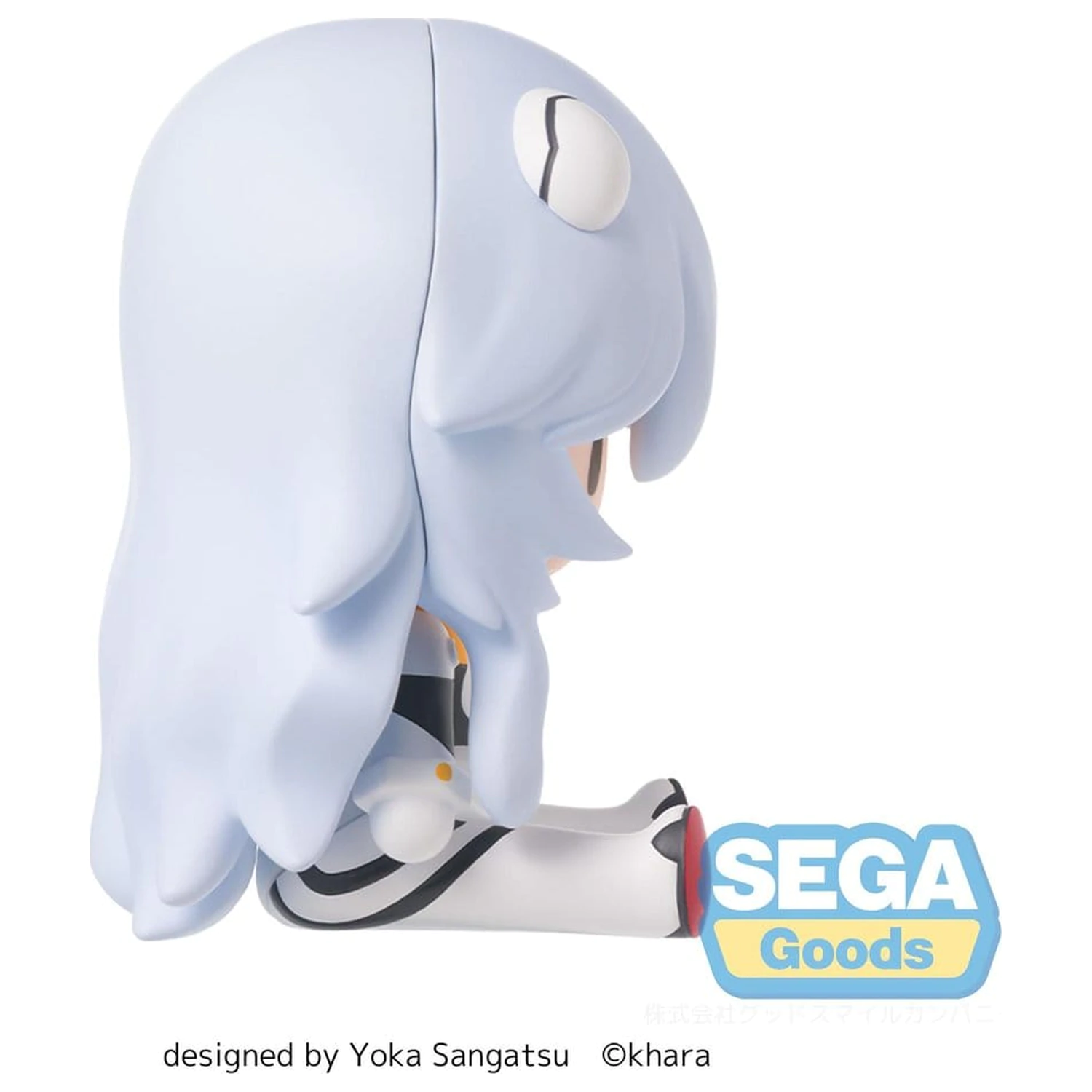 Evangelion: 3.0+1.0 Thrice Upon a Time Fuwa Petit Chibi Figura Rei: Par Lung 8 cm poza produsului
