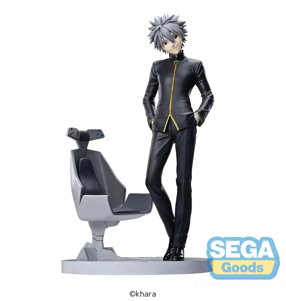 Evangelion: 3.0+1.0 Thrice Upon a Time Statuie PVC Luminasta Kaworu Nagisa Commander Suit Ver. 2 20 cm poza produsului