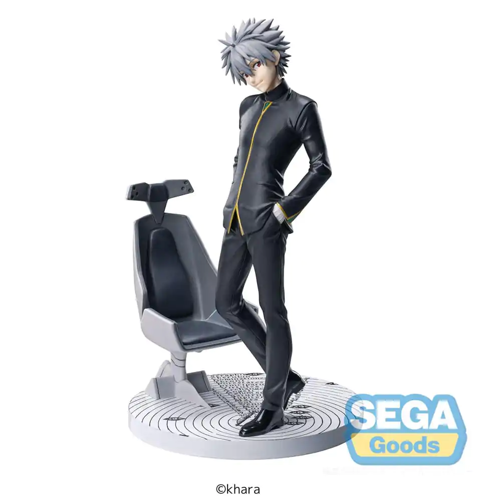 Evangelion: 3.0+1.0 Thrice Upon a Time Statuie PVC Luminasta Kaworu Nagisa Commander Suit Ver. 2 20 cm poza produsului