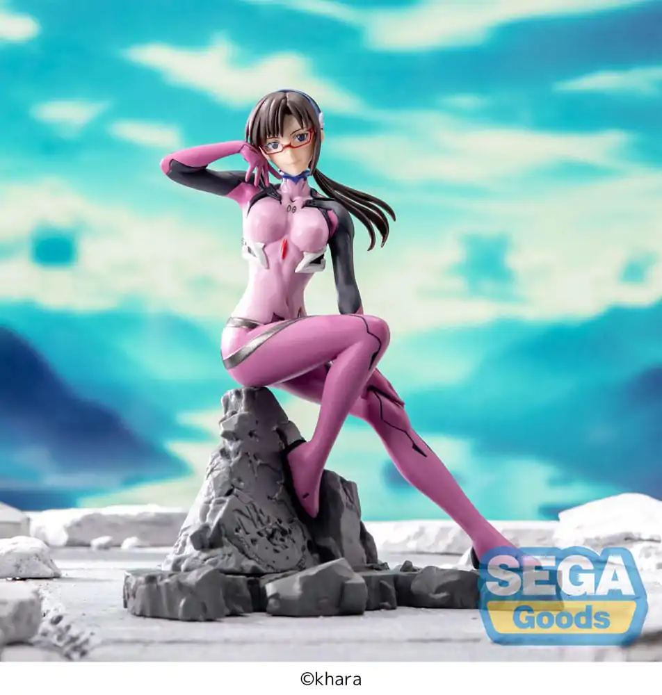 Statuie PVC Evangelion: 3.0+1.0 Thrice Upon a Time Luminasta Mari Makinami Illustrious Vignetteum 30th Anniversary Ver. 18 cm poza produsului