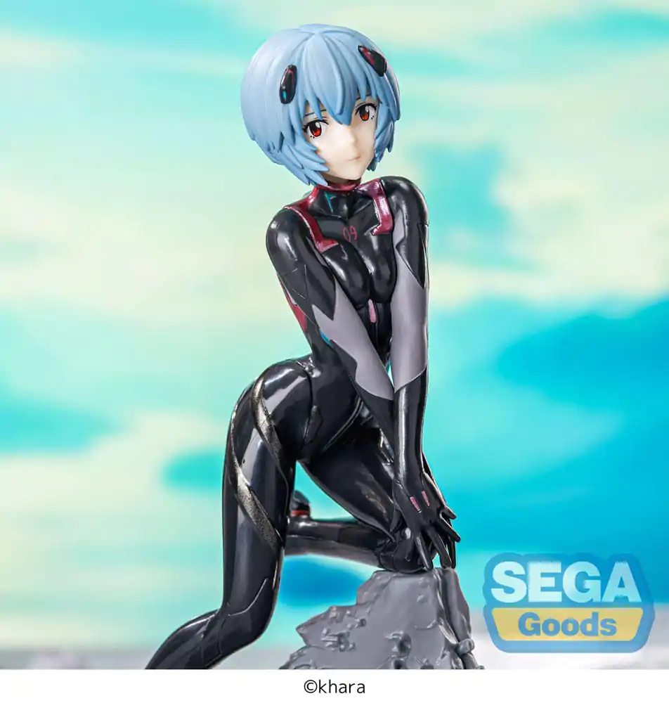 Evangelion: 3.0+1.0 Thrice Upon a Time Statuie PVC Luminasta Vignetteum Nume Tentativ: Rei Ayanami 30th Anniversary Ver. 19 cm poza produsului