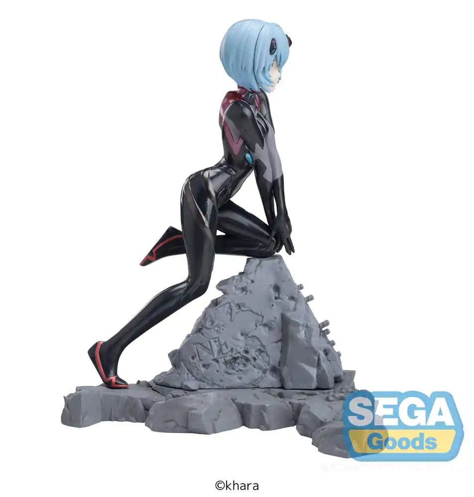 Evangelion: 3.0+1.0 Thrice Upon a Time Statuie PVC Luminasta Vignetteum Nume Tentativ: Rei Ayanami 30th Anniversary Ver. 19 cm poza produsului