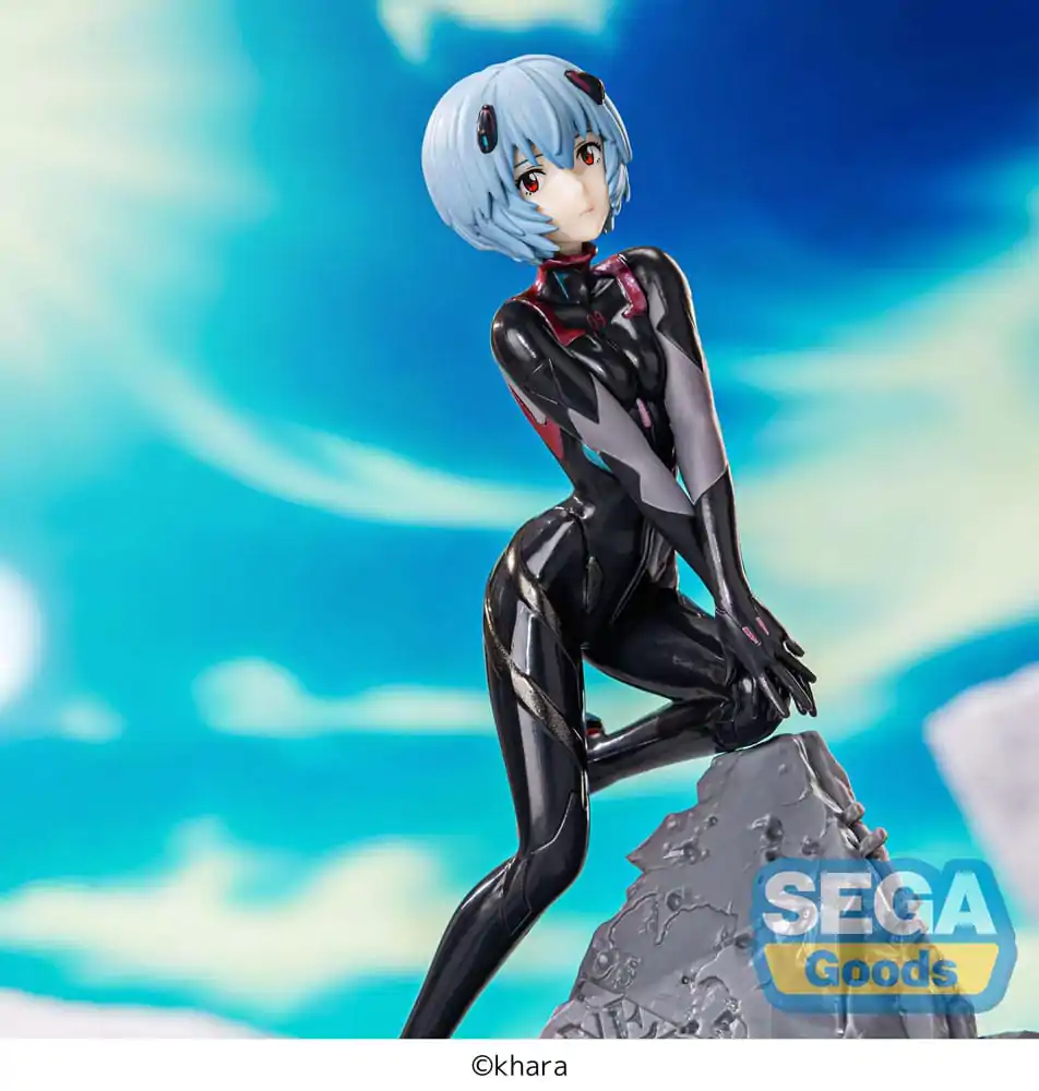 Evangelion: 3.0+1.0 Thrice Upon a Time Statuie PVC Luminasta Vignetteum Nume Tentativ: Rei Ayanami 30th Anniversary Ver. 19 cm poza produsului