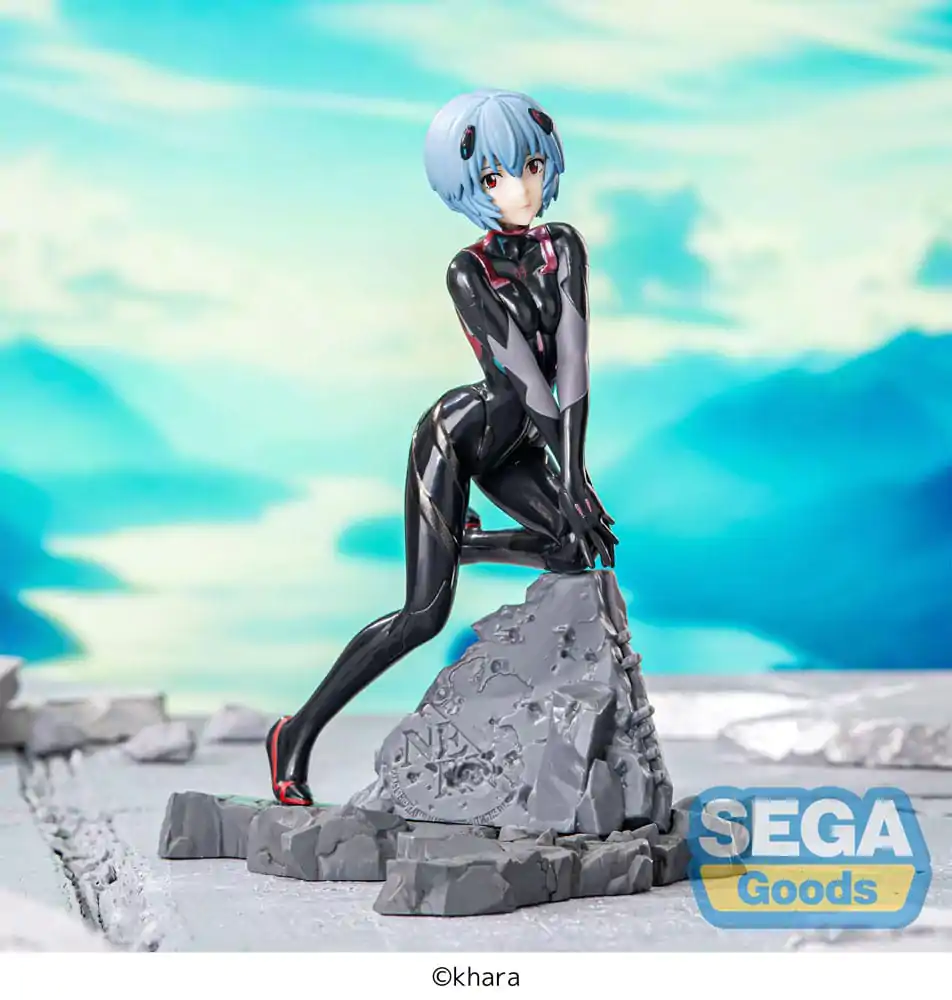 Evangelion: 3.0+1.0 Thrice Upon a Time Statuie PVC Luminasta Vignetteum Nume Tentativ: Rei Ayanami 30th Anniversary Ver. 19 cm poza produsului