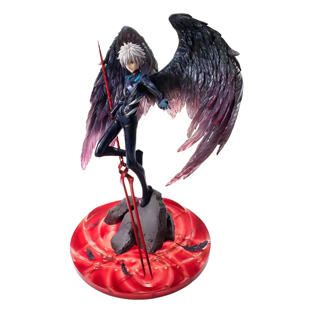 Evangelion: 3.0 + 1.0 Thrice Upon a Time Precious G.E.M. Series Statuie PVC Kaworu Nagisa 15th Anniversary Ver. 30 cm poza produsului