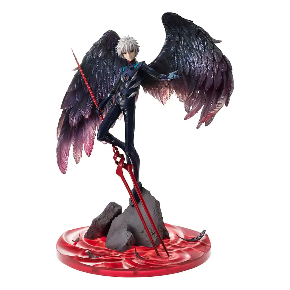 Evangelion: 3.0 + 1.0 Thrice Upon a Time Precious G.E.M. Series Statuie PVC Kaworu Nagisa 15th Anniversary Ver. 30 cm poza produsului