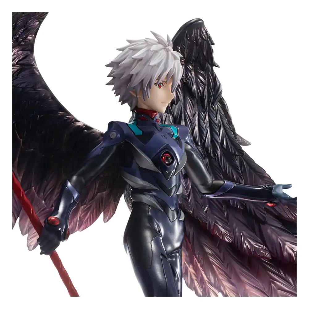 Evangelion: 3.0 + 1.0 Thrice Upon a Time Precious G.E.M. Series Statuie PVC Kaworu Nagisa 15th Anniversary Ver. 30 cm poza produsului