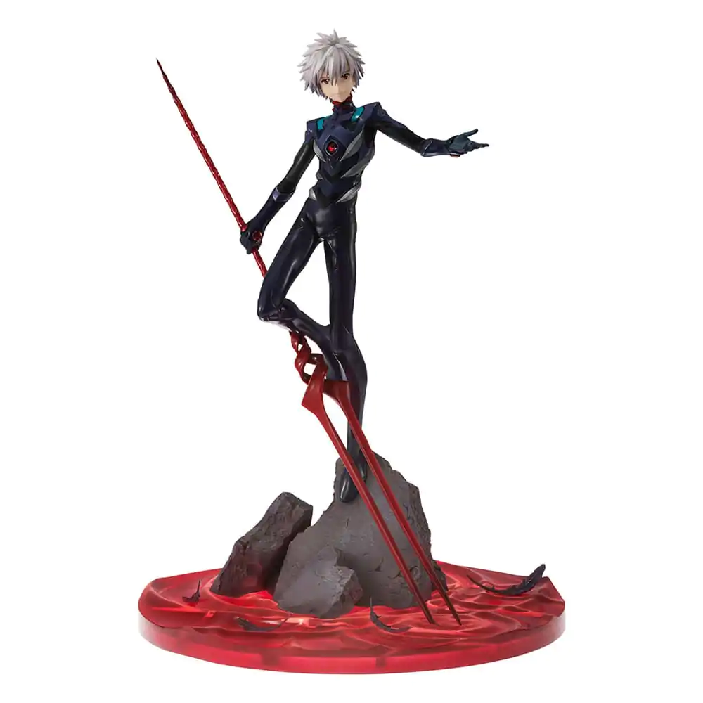 Evangelion: 3.0 + 1.0 Thrice Upon a Time Precious G.E.M. Series Statuie PVC Kaworu Nagisa 15th Anniversary Ver. 30 cm poza produsului