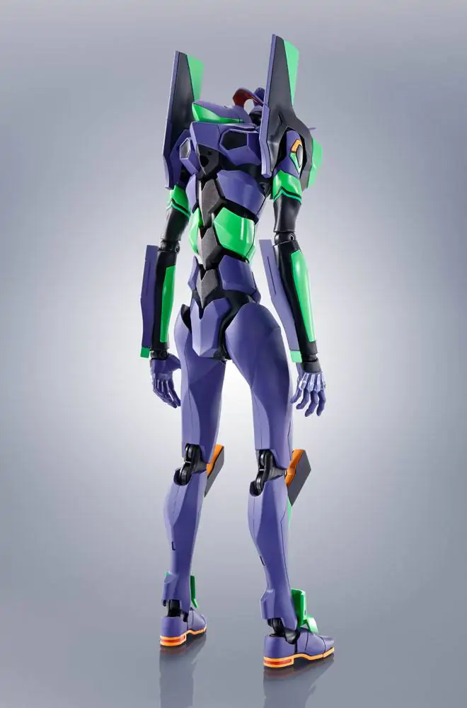 Evangelion: 3.0+1.0 Thrice Upon a Time Robot Spirits Figurina de acțiune Side EVA Evangelion Test Type-01 + Spear of Cassius ERenewal Color Edition Reissue poza produsului