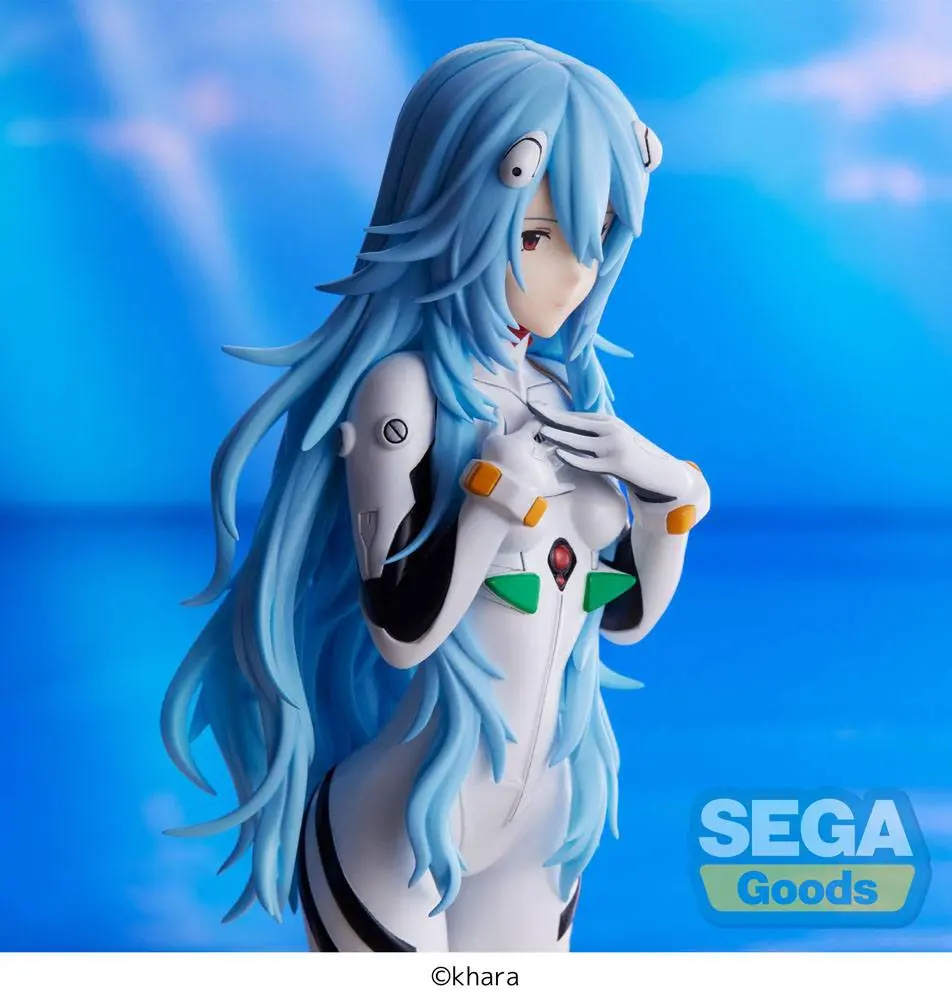 Evangelion: 3.0+1.0 Thrice Upon a Time SPM PVC Statuie Rei Ayanami Long Hair Ver. 21 cm poza produsului